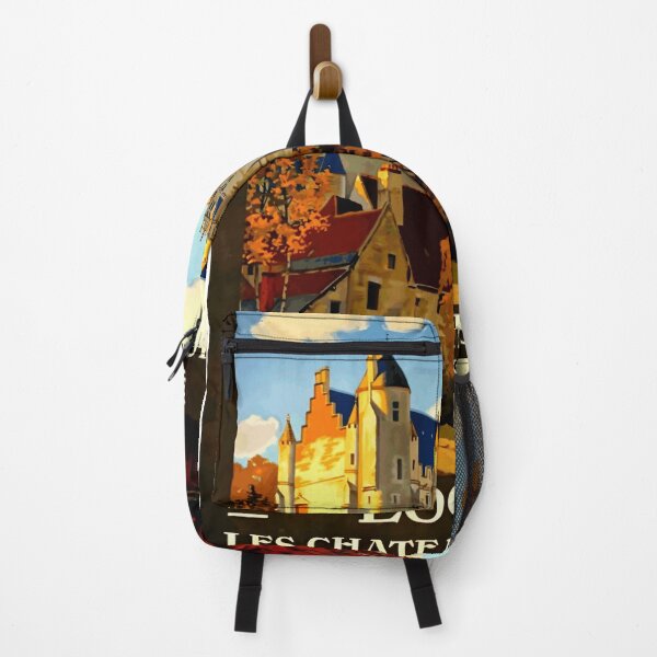 Item preview, Vintage Paris to Orléans Railway Poster | Art Deco Loches & Loire Valley Châteaux | Travel Tourism Masterpiece designed and sold by artofuniverse.