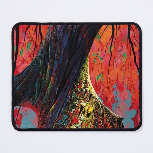 Item preview, Fire Red And Gold By Eyvind Earle designed and sold by LOIKAMT.