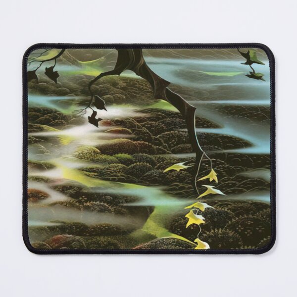 Item preview, Fog Laced Hills By Eyvind Earle designed and sold by LOIKAMT.