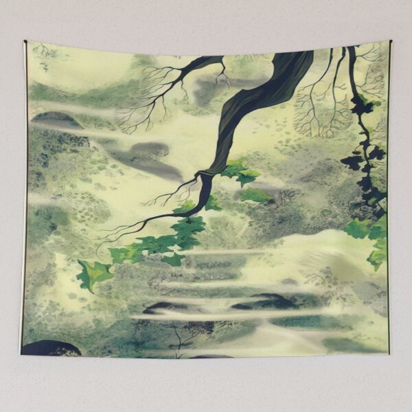 Item preview, Fog Bound By Eyvind Earle designed and sold by LOIKAMT.
