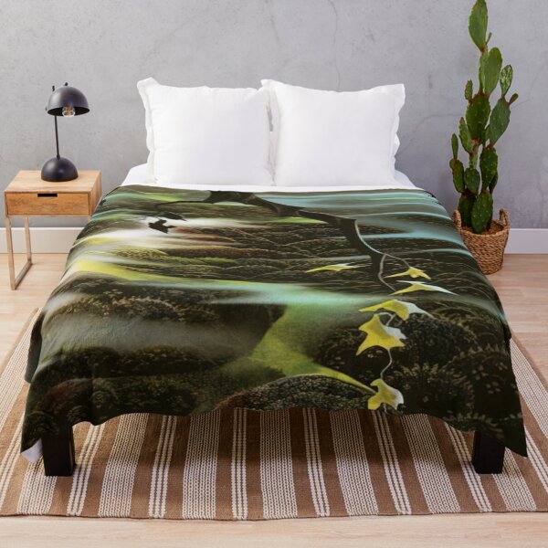 Item preview, Fog Laced Hills By Eyvind Earle designed and sold by LOIKAMT.