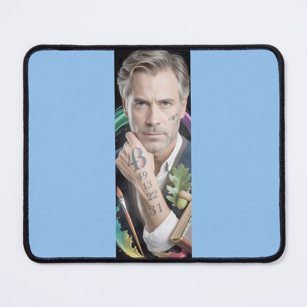 Item preview, Numbered Man Artistic Portrait By Merch, Limited Edition designed and sold by BRCYNTHIASHOP.