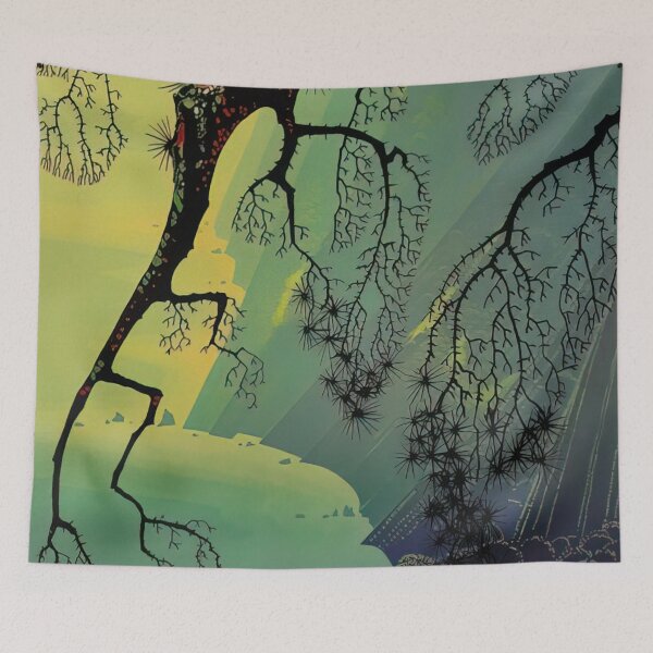 Item preview, Fog Mist By Eyvind Earle designed and sold by LOIKAMT.
