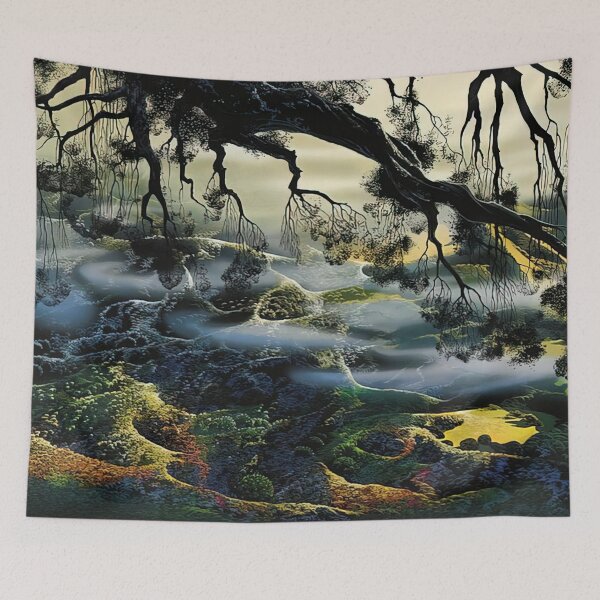 Item preview, Fog Passes By By Eyvind Earle designed and sold by LOIKAMT.