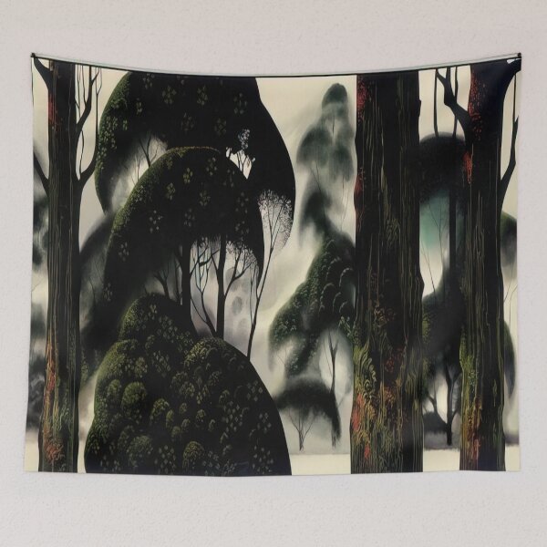 Item preview, Forest Magic By Eyvind Earle designed and sold by LOIKAMT.
