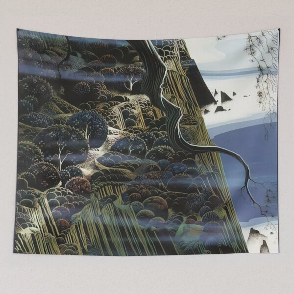 Item preview, From Out Of The Sea By Eyvind Earle designed and sold by LOIKAMT.