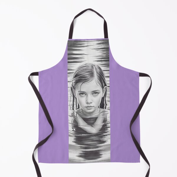 Item preview, Bw Girl In Water Moody Portrait By Merch, Limited Edition designed and sold by BRCYNTHIASHOP.