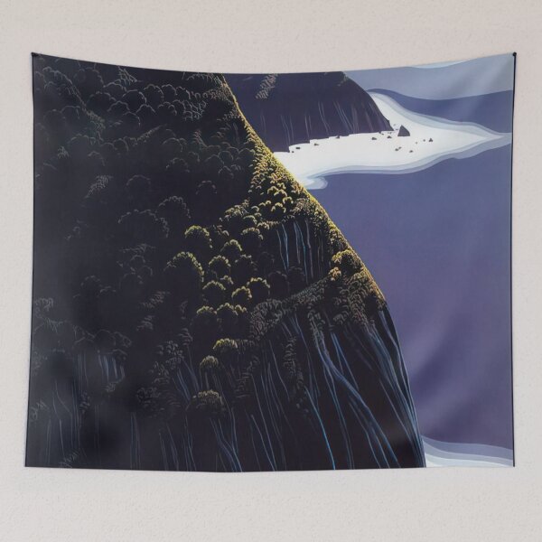Item preview, Gray Big Sur By Eyvind Earle designed and sold by LOIKAMT.