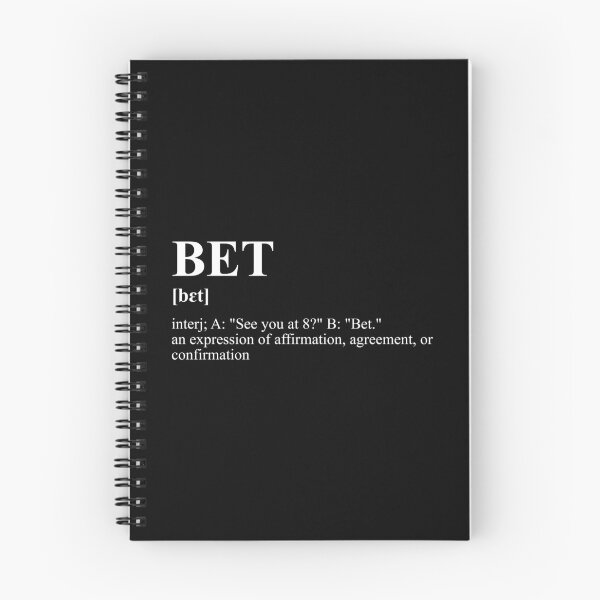 Item preview, BET! designed and sold by SPAZE-Typo.