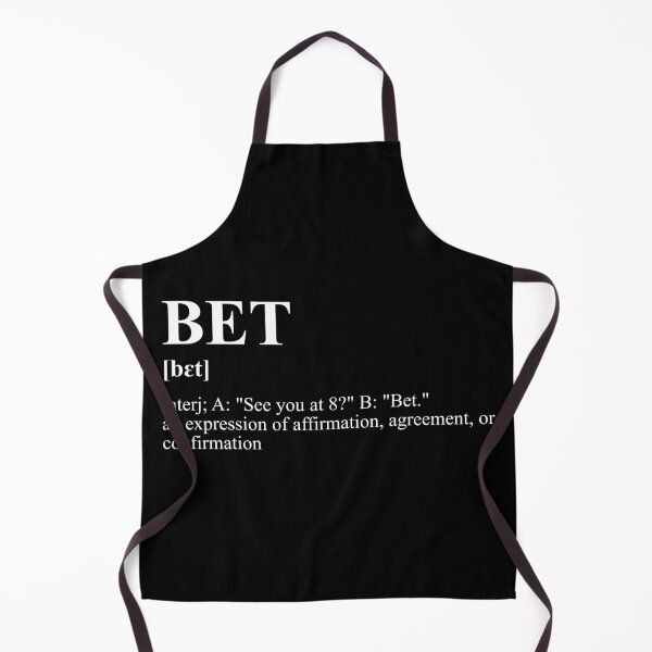 Item preview, BET! designed and sold by SPAZE-Typo.