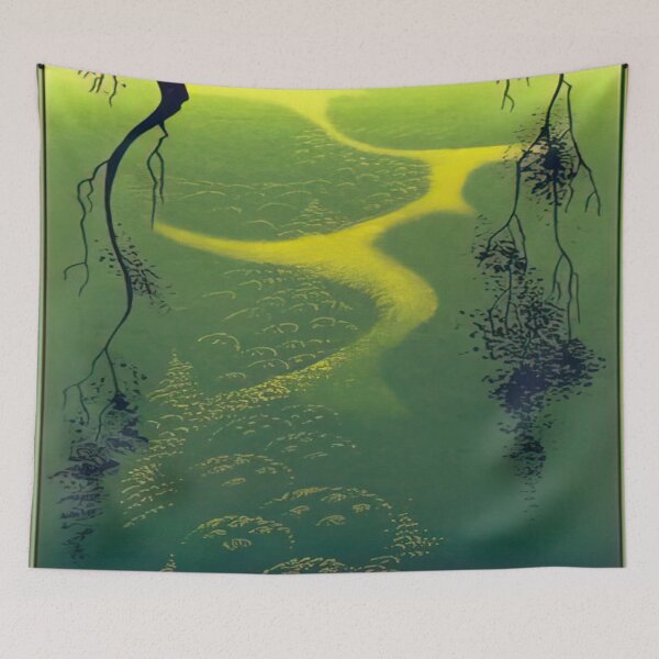 Item preview, Green Mist By Eyvind Earle designed and sold by LOIKAMT.