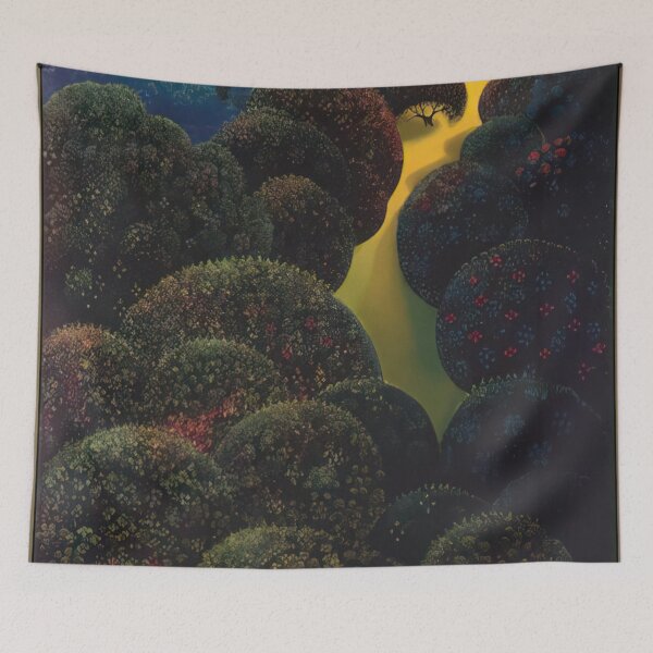 Item preview, Hidden Pasture By Eyvind Earle designed and sold by LOIKAMT.
