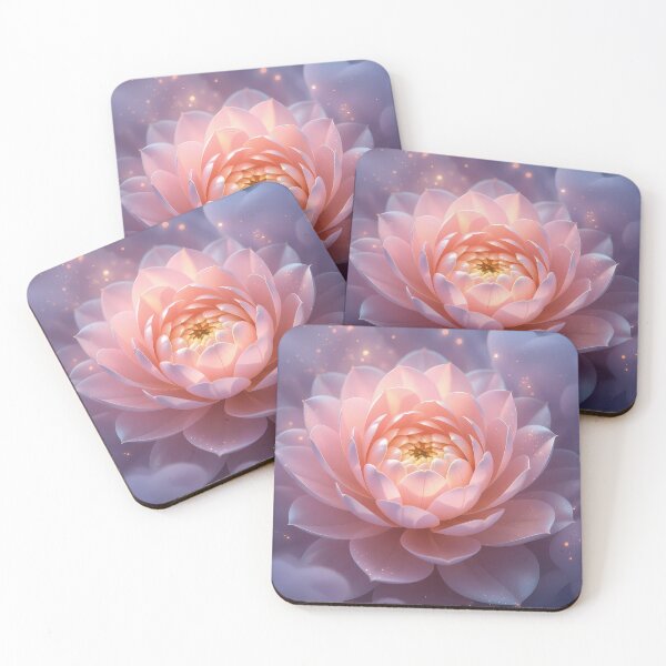 Item preview, Luminescence Flowers Pearls, Blue Purple Backaground  (image size 8320x12480) designed and sold by Digital-Davinci.