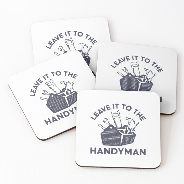 Item preview, Leave it to the Handyman designed and sold by wolfkin-design.