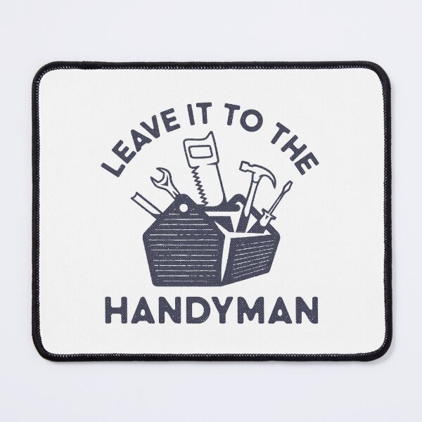 Item preview, Leave it to the Handyman designed and sold by wolfkin-design.