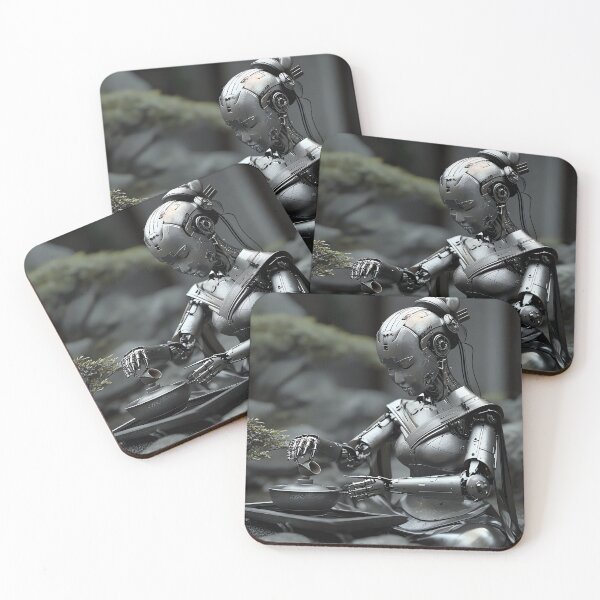 Item preview, Android Tea designed and sold by ONYX Pixee.