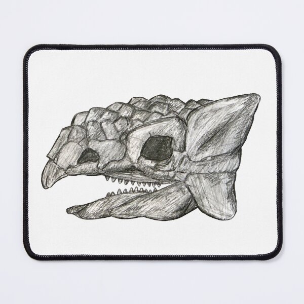 Item preview, Ankylosaurus skull designed and sold by DoodleSnake58.