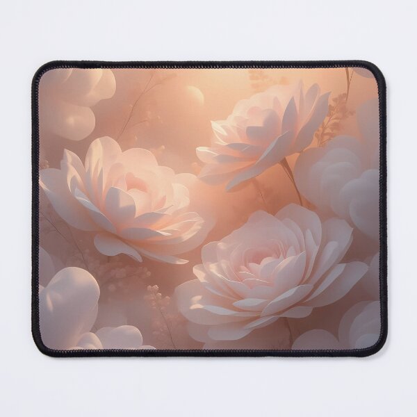Item preview, Dreamy pastel blossoms bathed in warm light — soft petals and gentle clouds create a serene, romantic floral scene perfect for wall art or decor  (image size 8320x12480) designed and sold by Digital-Davinci.