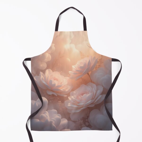 Item preview, Dreamy pastel blossoms bathed in warm light — soft petals and gentle clouds create a serene, romantic floral scene perfect for wall art or decor (image size 8320x12480) designed and sold by Digital-Davinci.