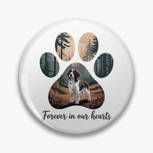 Item preview, Springer Spaniel Mountain Paw Forever In Our Hearts designed and sold by TyraYoung.