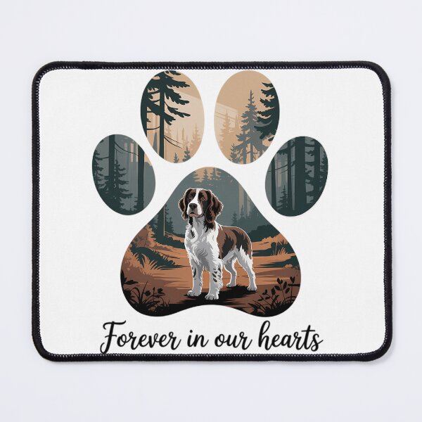 Item preview, Springer Spaniel Mountain Paw Forever In Our Hearts designed and sold by TyraYoung.