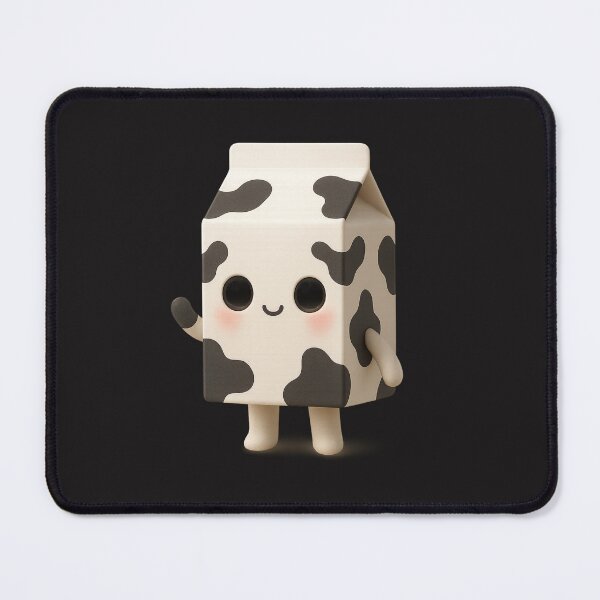 Item preview, Cute Milk Carton with Cow Spots | Kawaii Fun Food Art designed and sold by Moons Studio.