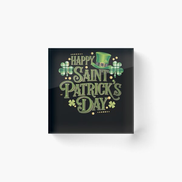 Item preview, St Patrick's Shamrock Happy Saint Patrick's Day Men Dad Kids designed and sold by TyraYoung.