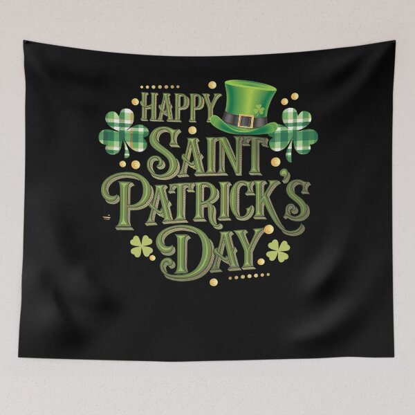 Item preview, St Patrick's Shamrock Happy Saint Patrick's Day Men Dad Kids designed and sold by TyraYoung.