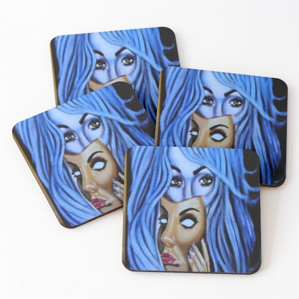 Item preview, Masked lady designed and sold by INK-LINE DESIGNS .