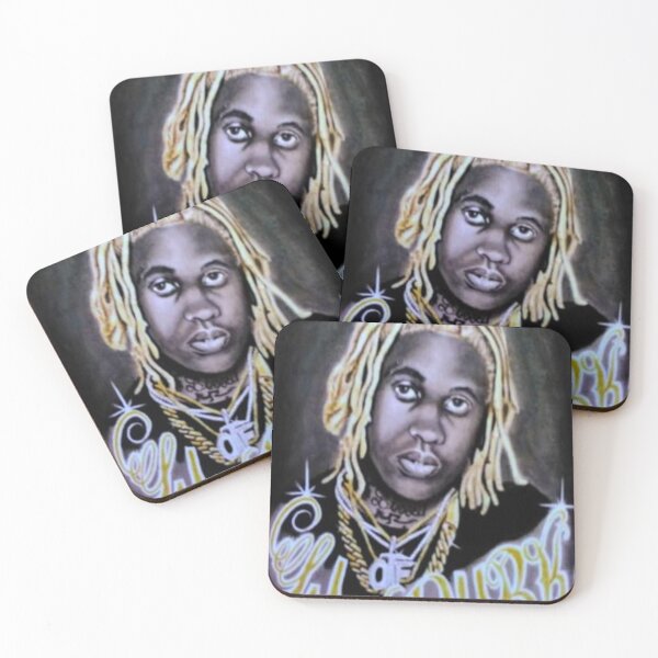 Item preview, Rapper lil durk designed and sold by INK-LINE DESIGNS .