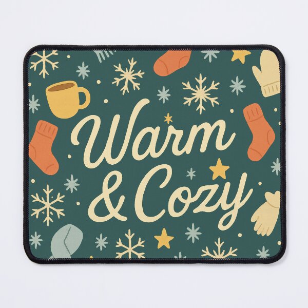 Item preview, Warm and Cozy – Cute Winter Holiday Design designed and sold by Ombrya.