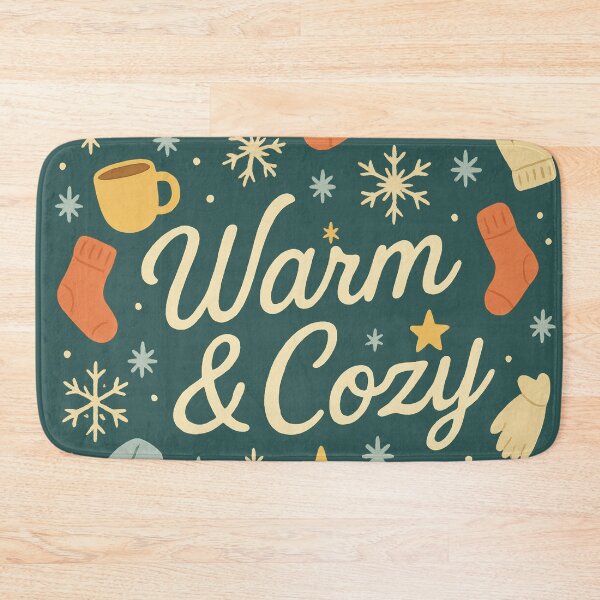 Item preview, Warm and Cozy – Cute Winter Holiday Design designed and sold by Ombrya.