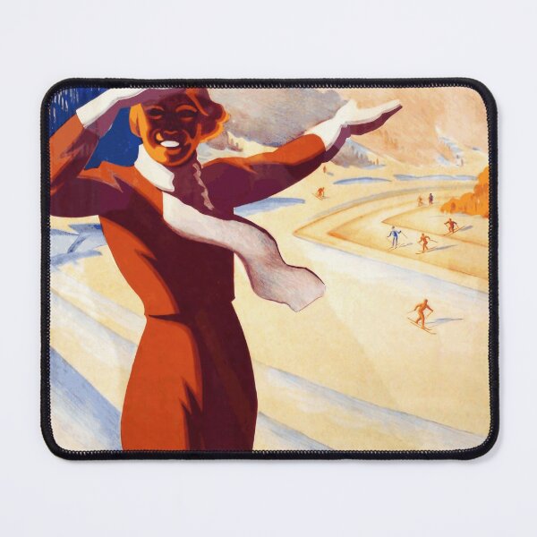 Item preview, Vintage Sigulda Travel Poster | Art Deco Style | Vibrant Colors & Winter Sports | Latvia Tourism | 20th Century Artwork designed and sold by artofuniverse.