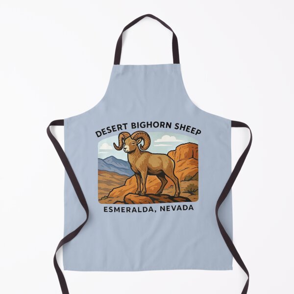 Item preview, Desert Bighorn Sheep - Esmeralda, Nevada designed and sold by Myra365Art.