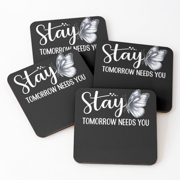 Item preview, Stay Tomorrow Needs You Semicolon Mental Health Support designed and sold by TyraYoung.