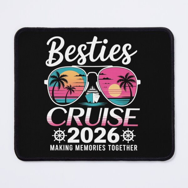 Item preview, Besties Cruise 2026 Besties Cruising Summer Vacation designed and sold by SlogariArt.