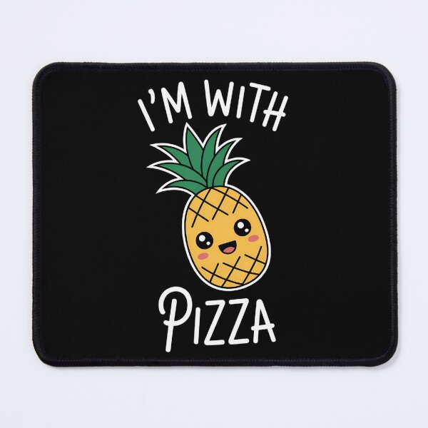 Item preview, I'm with Pizza Funny Halloween Pineapple Pizza designed and sold by August4Laughs25.