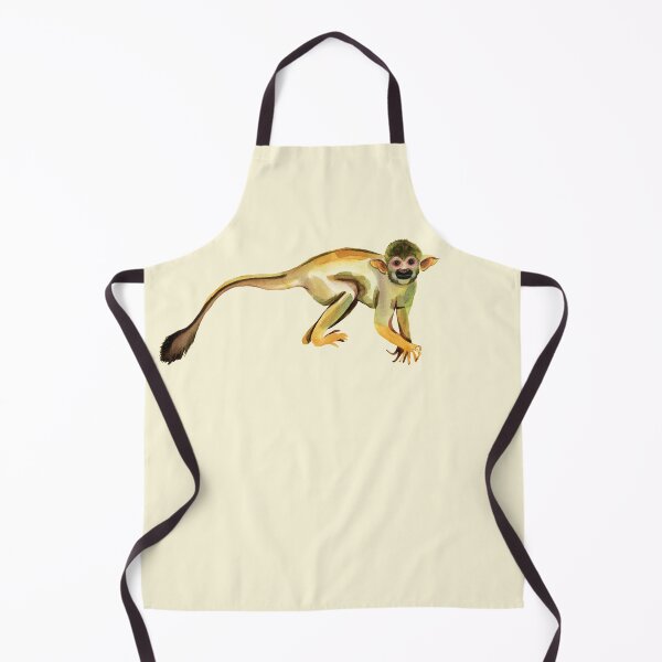Item preview, Watercolor Squirrel Monkey – Cute Jungle Animal Illustration designed and sold by EmeraldeaArt.