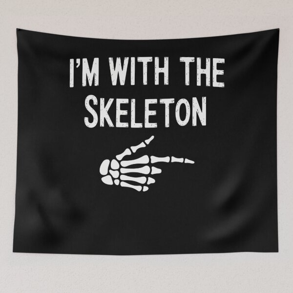 Item preview, I'm with the skeleton matching couple costume halloween designed and sold by August4Laughs25.