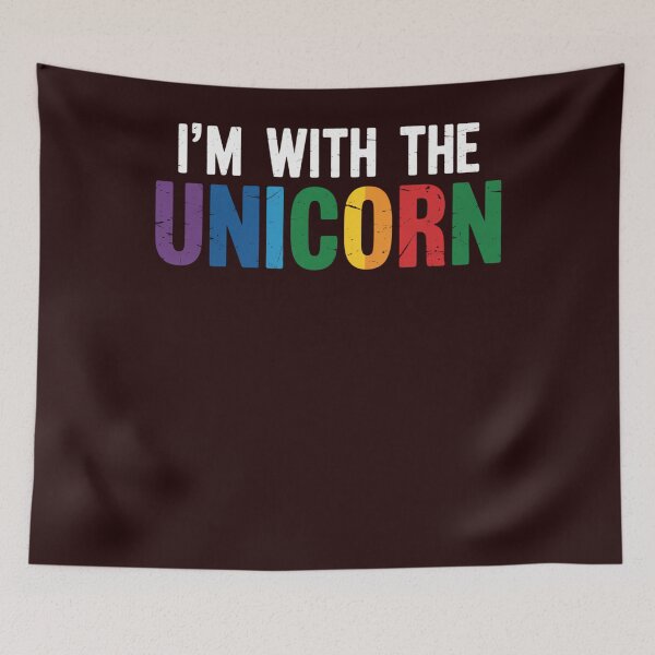 Item preview, Im with unicorn matching partner couple costume halloween designed and sold by August4Laughs25.