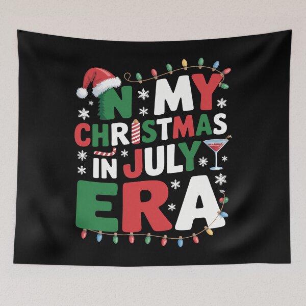 Item preview, In My Christmas In July Era, Funny Christmas In July Squad designed and sold by August4Laughs25.