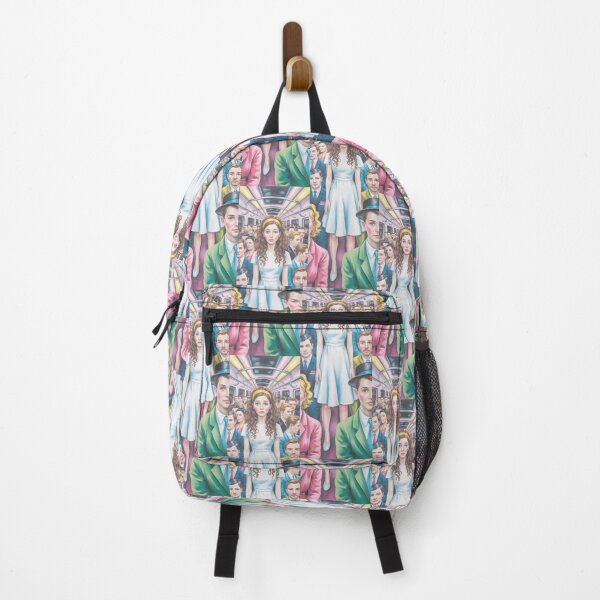 Item preview, Vintage Subway Commute Woman In Blue Dress By Merch, Limited Edition designed and sold by MADISYNDONALD.