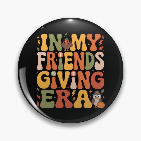 Item preview, In My Friendsgiving Era Funny Thanksgiving Fall Autumn 2025 designed and sold by August4Laughs25.