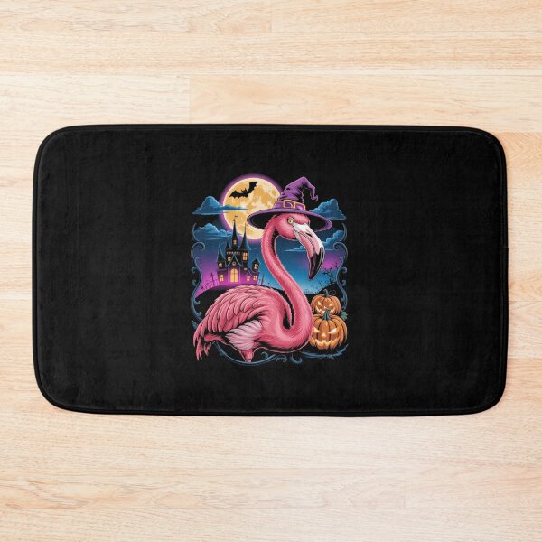 Item preview, Halloween Flamingo Pumpkin Trick Or Treat  designed and sold by SlogariArt.