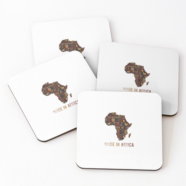 Item preview, Made in Africa - Vibrant Map Pattern designed and sold by GhalaxiDesigns.