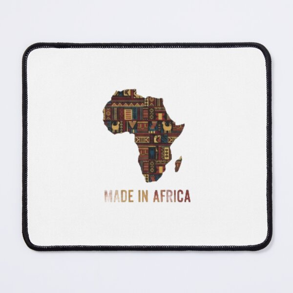 Item preview, Made in Africa - Vibrant Map Pattern designed and sold by GhalaxiDesigns.