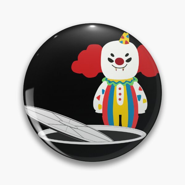 Item preview, Halloween - Scrary clown and drain designed and sold by ProjectLui.