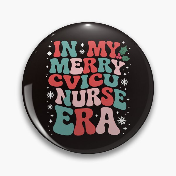 Item preview, In My Merry CVICU Nurse Era Christmas Retro Cardiovascular designed and sold by August4Laughs25.