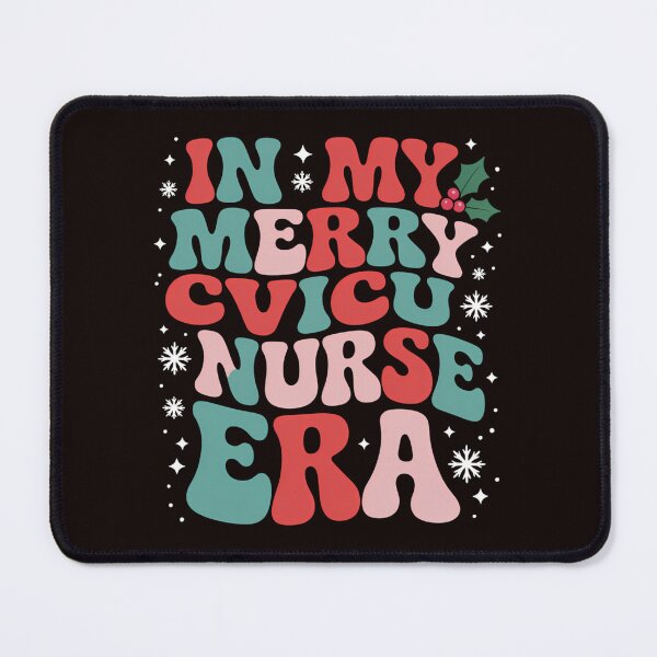 Item preview, In My Merry CVICU Nurse Era Christmas Retro Cardiovascular designed and sold by August4Laughs25.