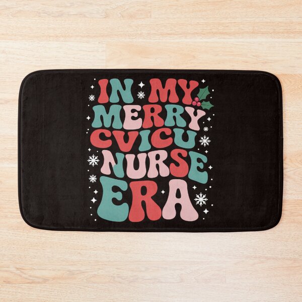 Item preview, In My Merry CVICU Nurse Era Christmas Retro Cardiovascular designed and sold by August4Laughs25.